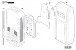 Bosch 3 601 K72 V01 Glm 50-23 G Distance Measuring Unit 3.7 V / Eu Spare Parts